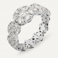 Anello AB5145D Gr 7,00 in oro bianco 18 Kt