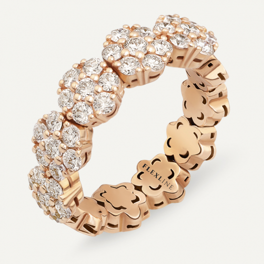 Anello AR5144D Gr 4,60 in oro rosa 18 Kt