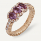 Anello AR5164ZR Gr 4,50 in oro rosa 18 Kt