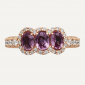 Anello AR5164ZR Gr 4,50 in oro rosa 18 Kt