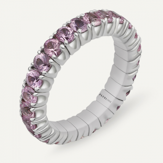 Anello ABCL-03ZR Gr 4,10 in oro bianco 18 KT