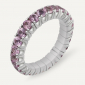 Anello ABCL-03ZR Gr 4,10 in oro bianco 18 KT