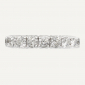 Anello ABCL-05D Gr 7,50 in oro bianco 18 Kt