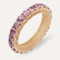 Anello ARCL-04ZR Gr 5,80 in oro rosa 18 Kt