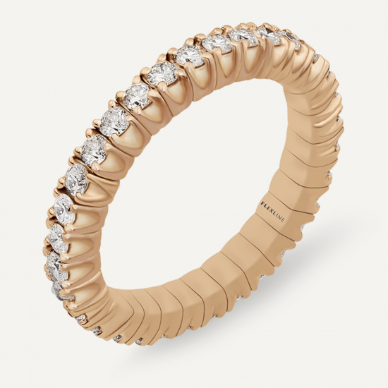 Anello ARCL-01D Gr 4,30 in oro rosa 18 Kt