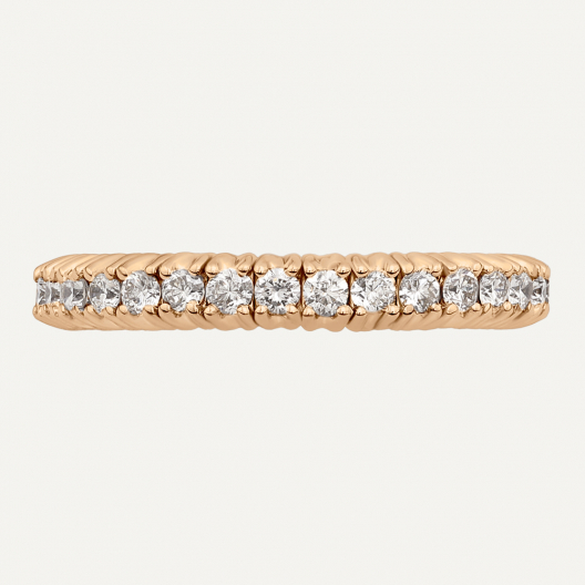 Anello ARCL-01D Gr 4,30 in oro rosa 18 Kt 2