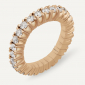 Anello ARCL-02D Gr 4,60 in oro rosa 18 Kt