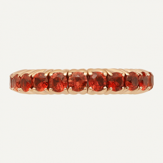 Anello ARCL-04ZO Gr 5,50 in oro rosa 18 Kt 2