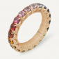 Anello ARCL-05ZM Gr 7,00 in oro rosa 18 Kt