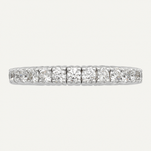 Anello AB1101-01D Gr 3,50 in oro bianco 18 Kt 2