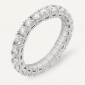 Anello AB1101-03D Gr 4,10 in oro bianco 18 Kt