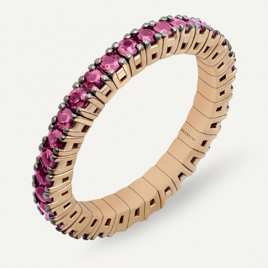 Anello AR1101-02R Gr 4,70 in oro rosa 18 Kt